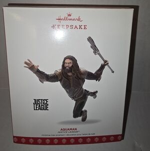 Hallmark 2017 Justice League Aquaman Ornament